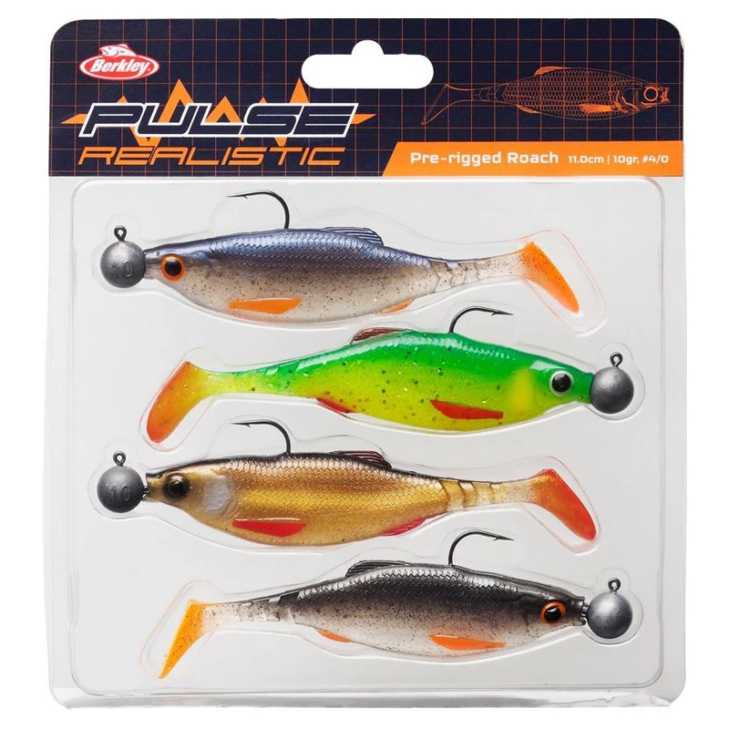 Berkley Pulse Realistic Roach (4-pack) 3 Berkley Pulse Realistic Roach (4-pack)