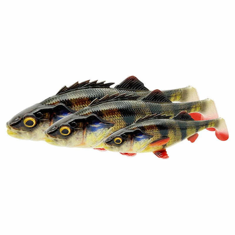 Savage Gear 4D Perch Shad (Bulk) 3 Savage Gear 4D Perch Shad (Bulk)