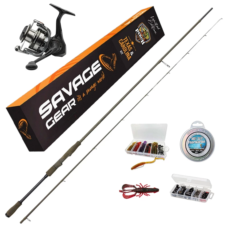 Savage Gear Perch Academy Kit#2 - Texas & Carolina Kit 3 Savage Gear Perch Academy Kit#2 - Texas & Carolina Kit