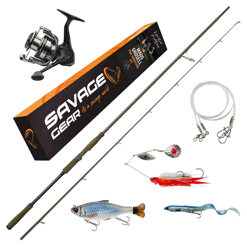 Savage Gear Mads Grossel Pure Pike Signature Kit 3 Savage Gear Mads Grossel Pure Pike Signature Kit