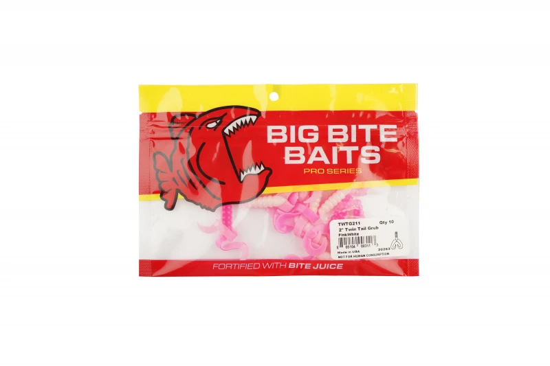 Big Bite Baits Twin Tail Grub 4.0 (10-pack) 4 Big Bite Baits Twin Tail Grub 4.0 (10-pack) – Image 2