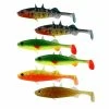 Westin Fishing Westin Stanley The Stickleback Shadtail 7,5cm 4g Dark Water Mix (6-pack) -Moulinets spinning Boutique P011 263 006 1