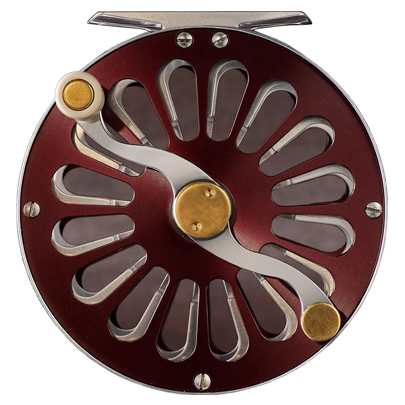 Frödin Flies Frödin SALAR Fly Reel Burgundy 3 Frödin Flies Frödin SALAR Fly Reel Burgundy